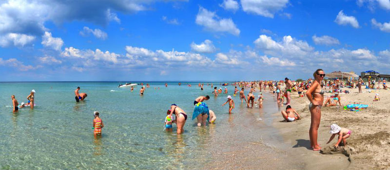 Отдых на Западном побережье Крыма пляжи